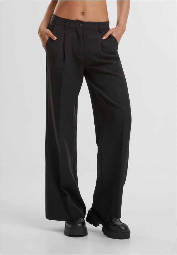 Urban Classics Women's wide-legged trousers black