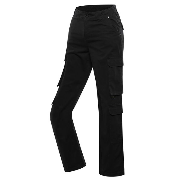 NAX Women's wide pocket pants nax NAX SERDA black