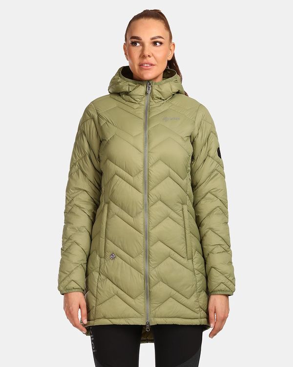 Kilpi Women's winter coat Kilpi LEILA-W Green