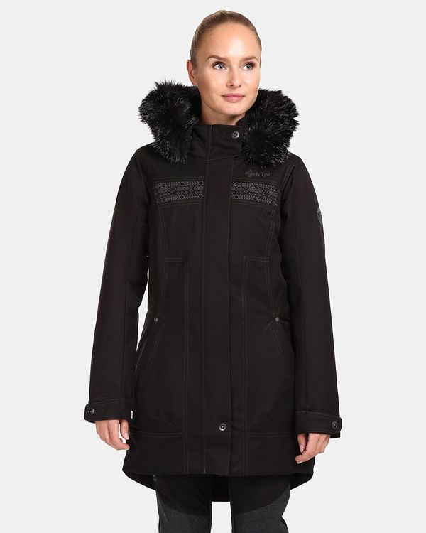 Kilpi Women's winter coat Kilpi PERU-W Black