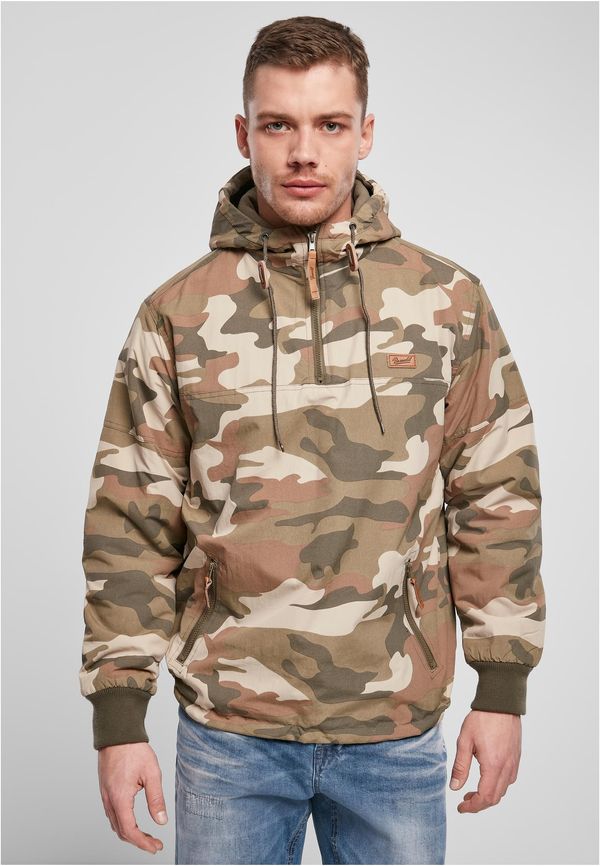 Brandit Wooden camouflage Pull Over Windbreaker