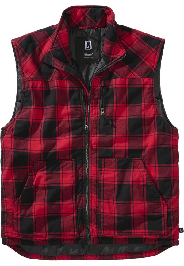 Brandit Wooden vest red/black