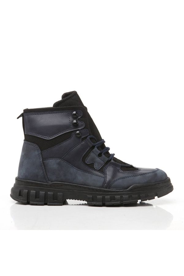 Yaya by Hotiç Yaya by Hotiç Navy Blue Pedestrian Men's Daily Boots