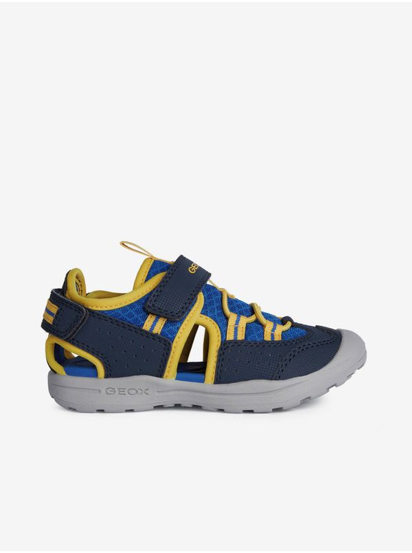 GEOX Yellow-Blue Boys Sandals Geox Vaniett Boy - Boys