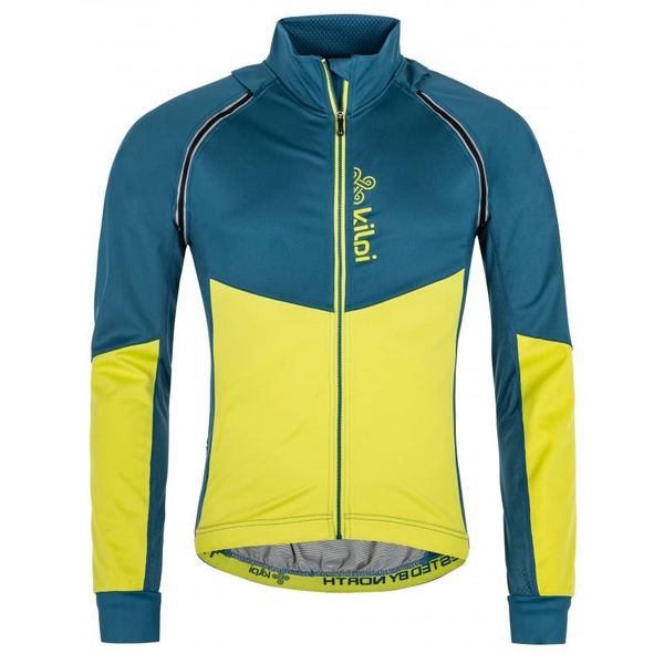 Kilpi Yellow-blue men's sports softshell jacket Kilpi Zain-M