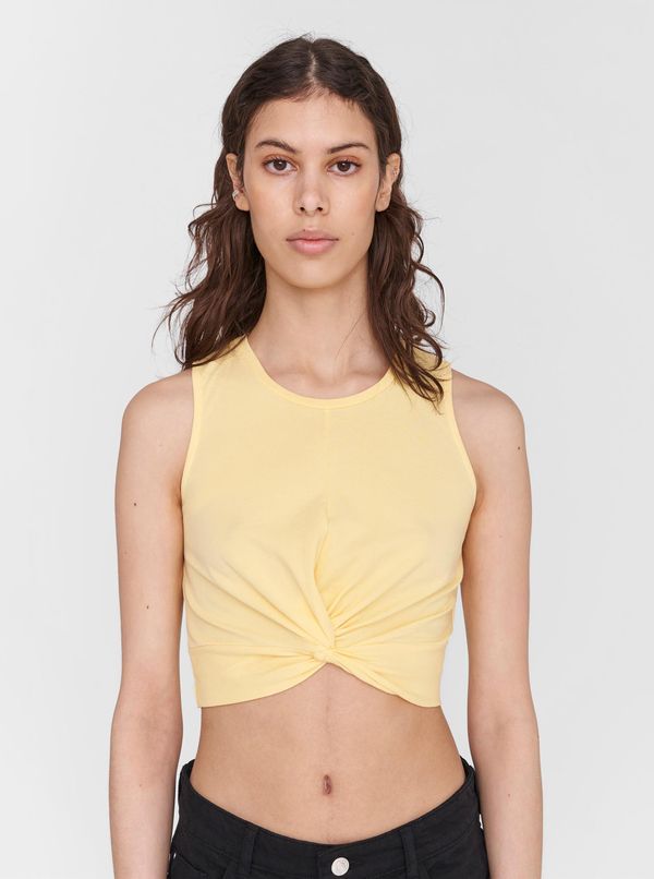 Noisy May Yellow crop top Noisy May Twiggi - Women