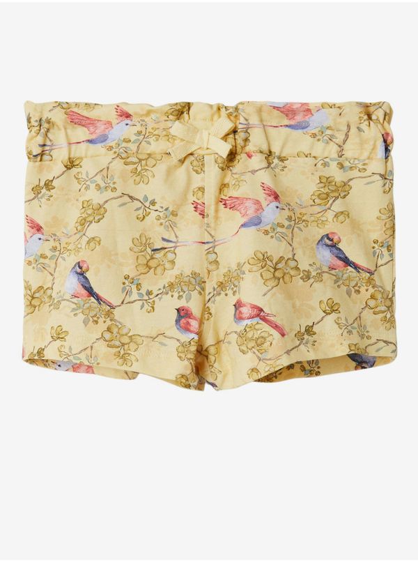 name it Yellow Girls' Patterned Shorts name it Dora - unisex