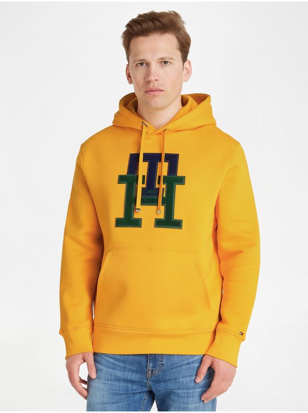 Tommy Hilfiger Yellow Mens Hoodie Tommy Hilfiger - Men