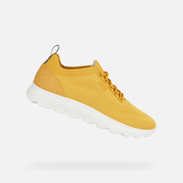 GEOX Yellow men's sneakers Geox Spherica - Men's