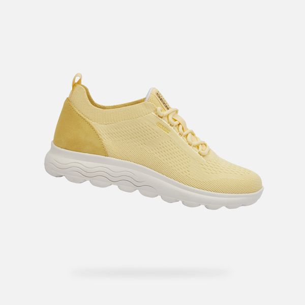 GEOX Yellow women's sneakers Geox Spherica - Women's