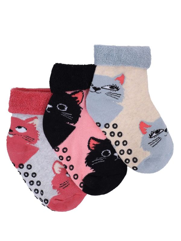 Yoclub Yoclub Kids's 3Pack Socks SKF-0005G-A40A