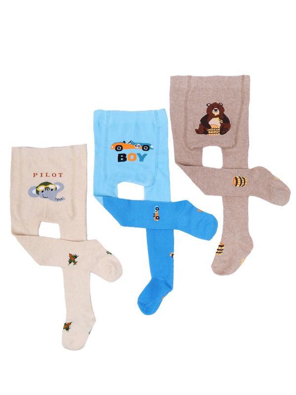 Yoclub Yoclub Kids's 3Pack Tights RAB-0004C-A100