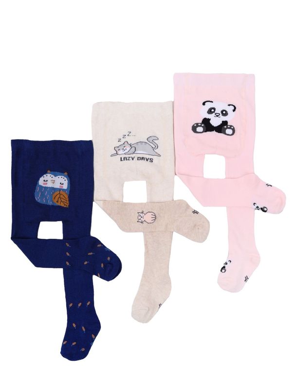 Yoclub Yoclub Kids's 3Pack Tights RAB-0004G-A400