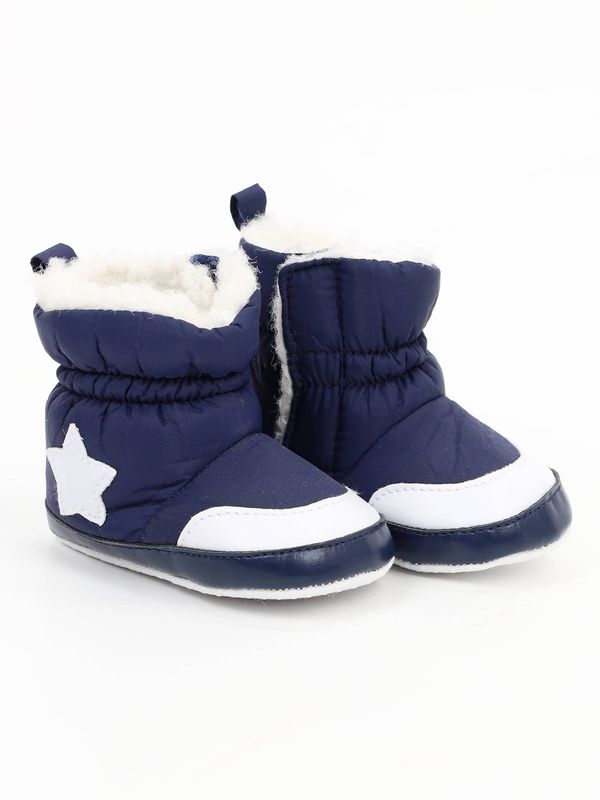 Yoclub Yoclub Kids's Baby Boy's Shoes OBO-0017C-1900 Navy Blue