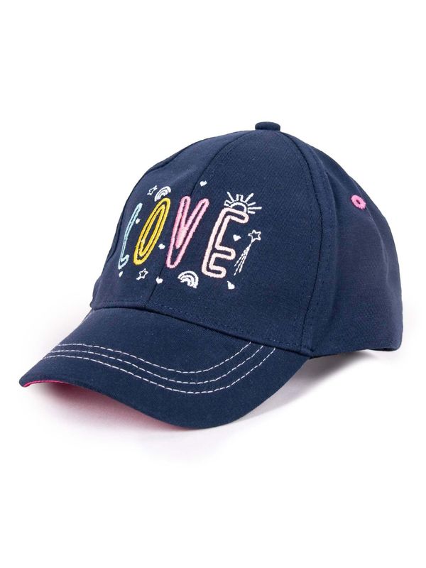 Yoclub Yoclub Kids's Baseball Cap CZD-0582G-A100 Navy Blue