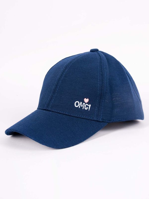 Yoclub Yoclub Kids's Baseball Cap CZD-0595G-A100 Navy Blue