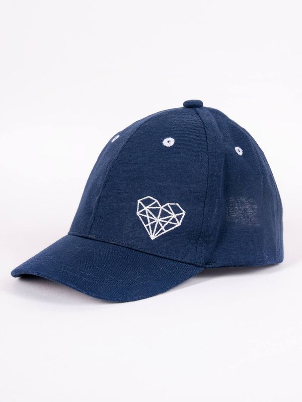 Yoclub Yoclub Kids's Baseball Cap CZD-0613G-A100 Navy Blue