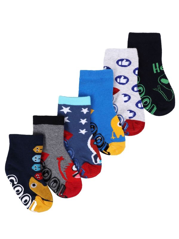 Yoclub Yoclub Kids's Boys' Socks ABS 6-Pack SKA-0003C-AA0A-002