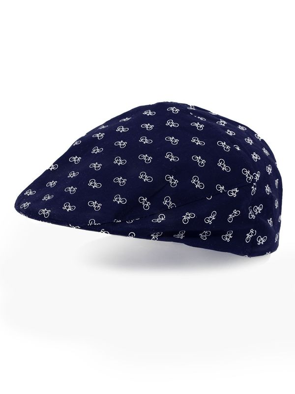 Yoclub Yoclub Kids's Boys' Summer Cap CLK-0001C-3400 Navy Blue