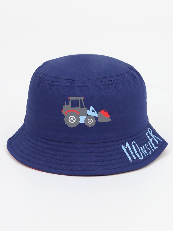 Yoclub Yoclub Kids's Boys' Summer Hat CKA-0273C-1900 Navy Blue