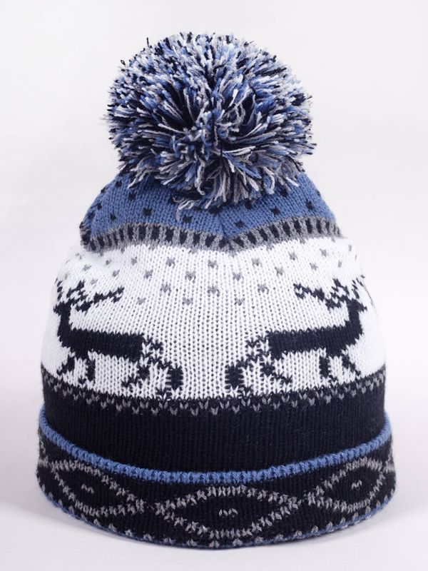 Yoclub Yoclub Kids's Boys' Winter Pom Pom Hat CZZ-0479C-AA20