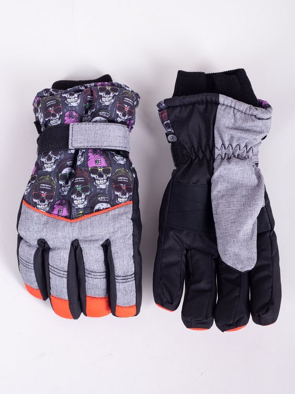 Yoclub Yoclub Kids's Children's Winter Ski Gloves REN-0284C-A150