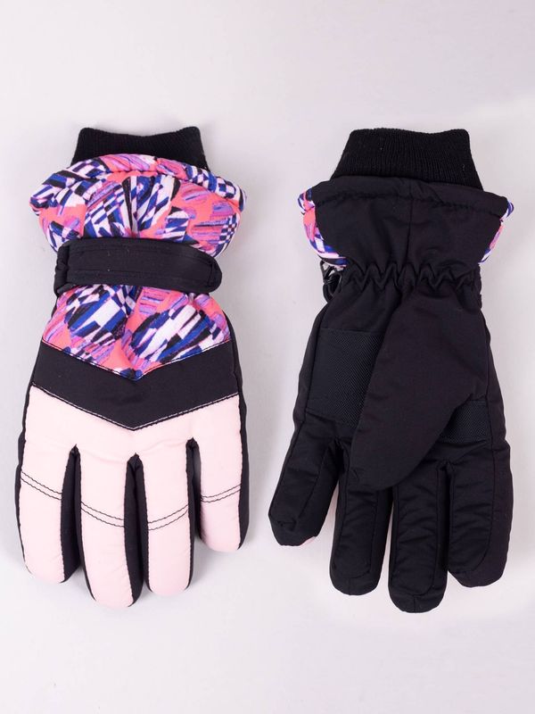 Yoclub Yoclub Kids's Children'S Winter Ski Gloves REN-0318G-A150