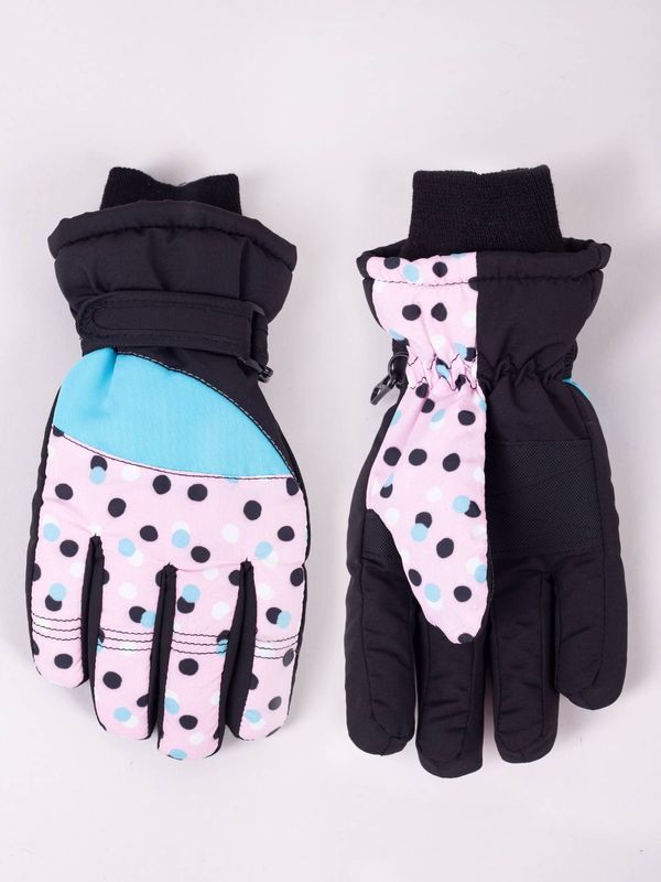 Yoclub Yoclub Kids's Children'S Winter Ski Gloves REN-0319G-A150