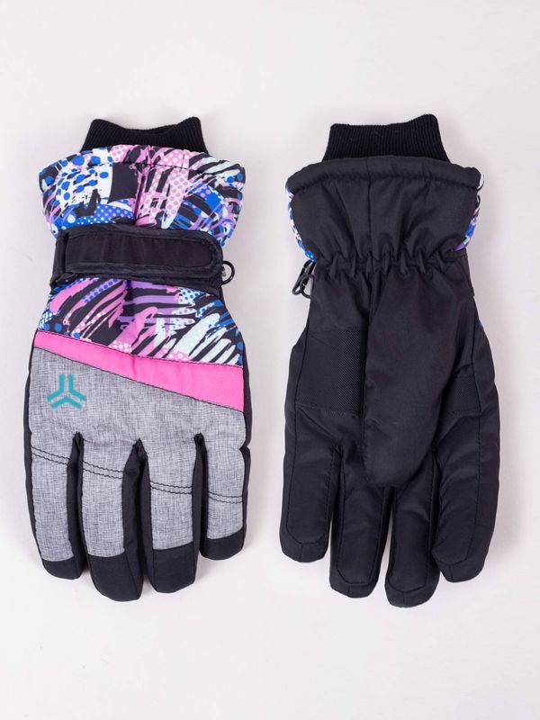 Yoclub Yoclub Kids's Children'S Winter Ski Gloves REN-0320G-A150