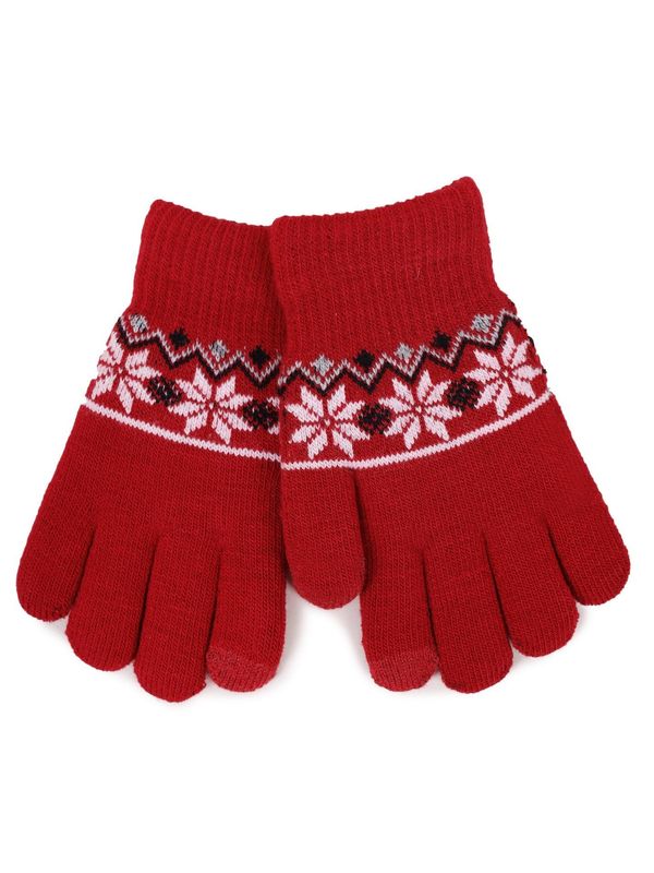 Yoclub Yoclub Kids's Gloves -0019G-A25C