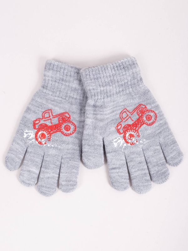 Yoclub Yoclub Kids's Gloves RED-0012C-AA5A-023