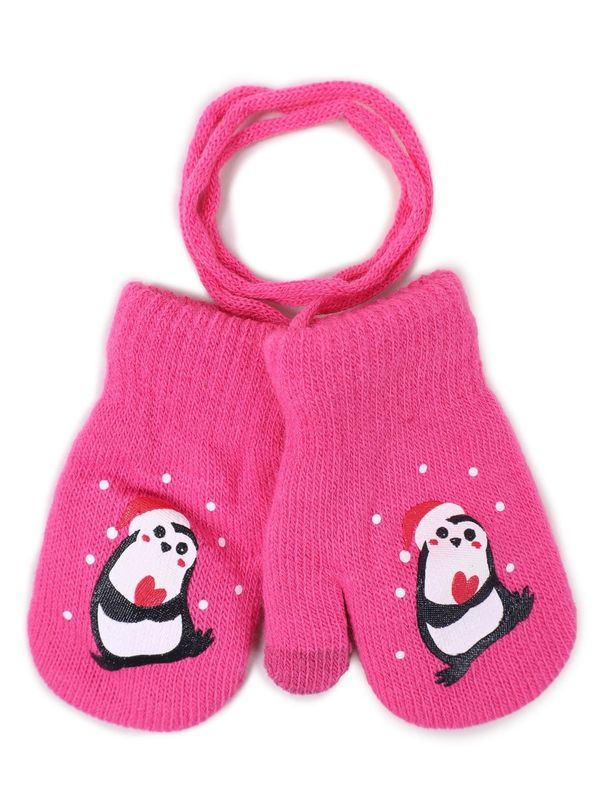 Yoclub Yoclub Kids's Gloves RED-0107G-A210-001