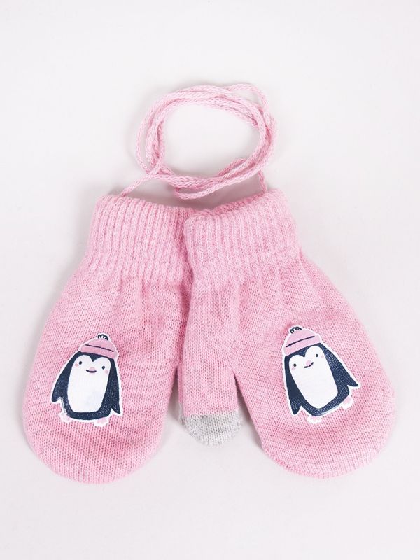 Yoclub Yoclub Kids's Gloves RED-0107G-AA10-002