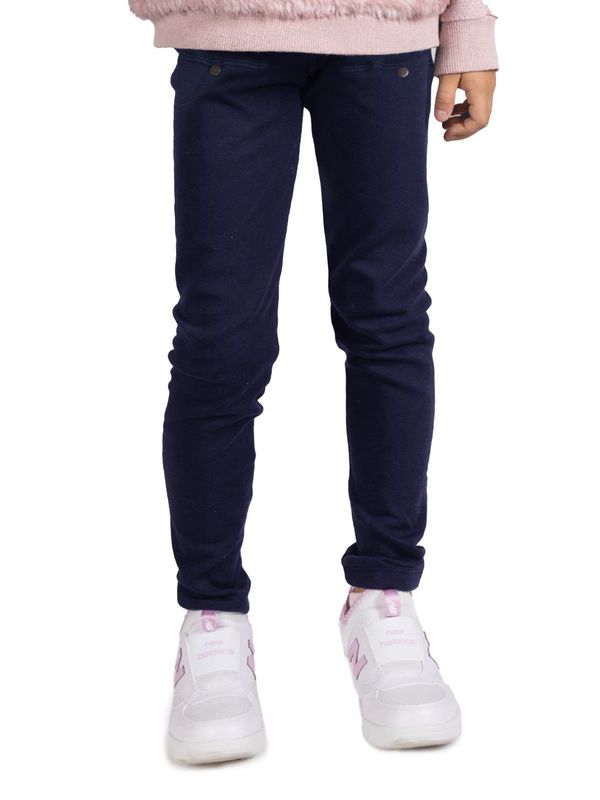 Yoclub Yoclub Kids's Leggings ULD-0020G-6100 Navy Blue