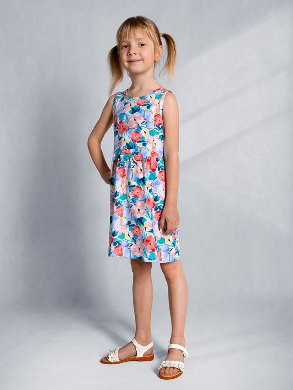 Yoclub Yoclub Kids's Sleeveless Summer Girls' Dress UDK-0008G-A100