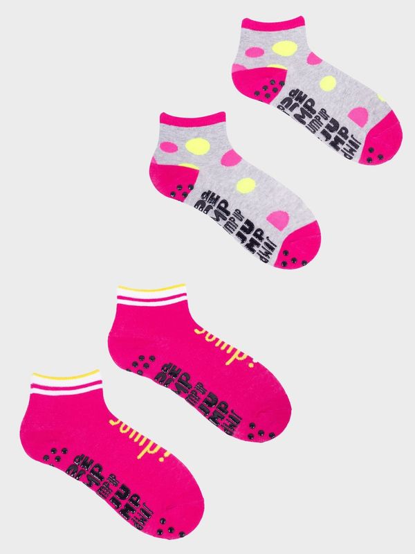 Yoclub Yoclub Kids's Trampoline Socks 2-Pack SKS-0021G-AA0A-002