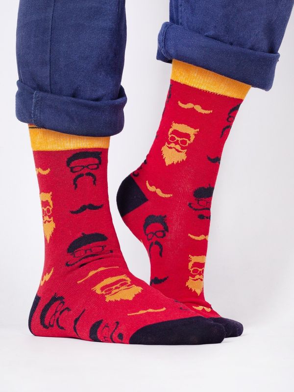 Yoclub Yoclub Man's Cotton Socks Patterns Colors SKA-0054F-H400