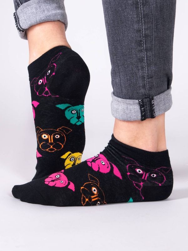 Yoclub Yoclub Unisex's Ankle Funny Cotton Socks Patterns Colours SKS-0086U-A400