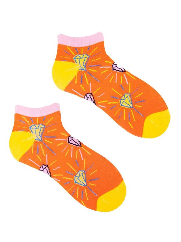 Yoclub Yoclub Unisex's Ankle Funny Cotton Socks Patterns Colours SKS-0086U-B600