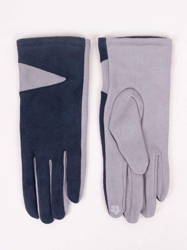 Yoclub Yoclub Woman's Gloves RES-0068K-AA50-001 Navy Blue