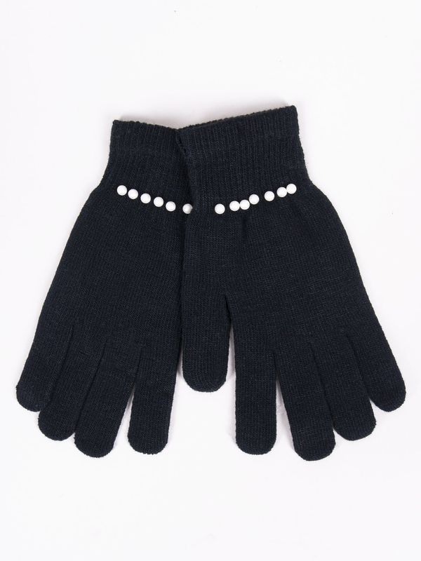 Yoclub Yoclub Woman's Women's Five-Finger Gloves RED-0227K-AA50-003