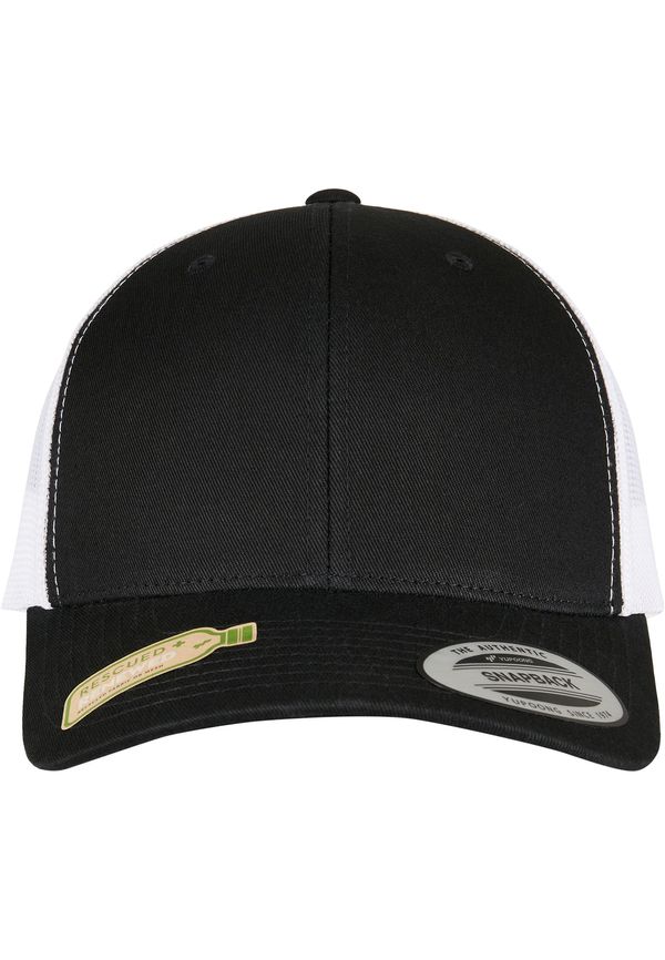 Flexfit YP CLASSICS RECYCLED RETRO CARGO CAP 2-TONE BLK/WHT.