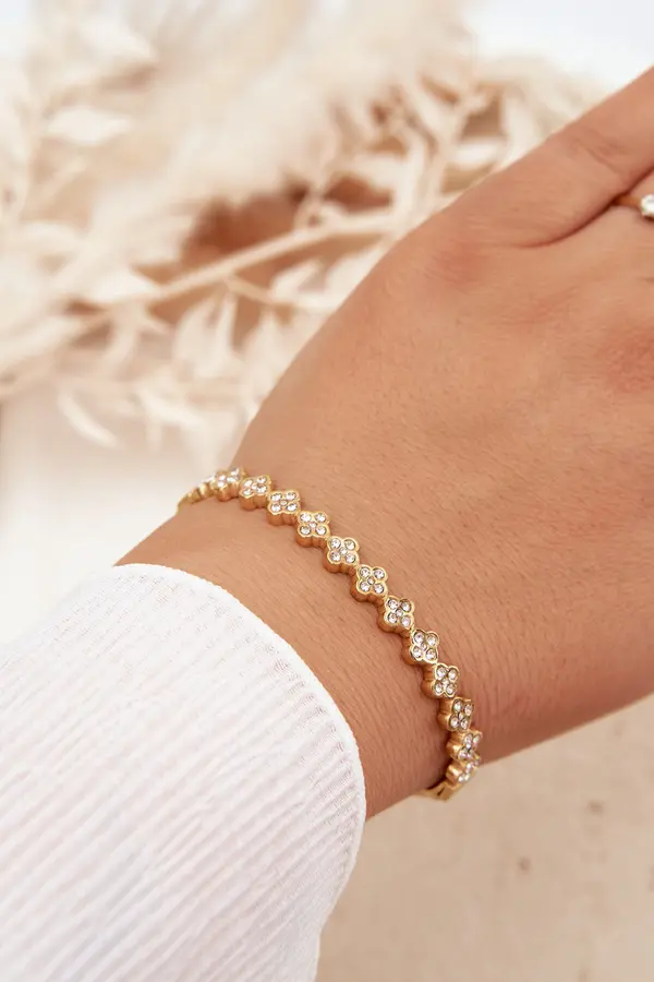 Boto Zapestnica Boto Gold s cirkoni