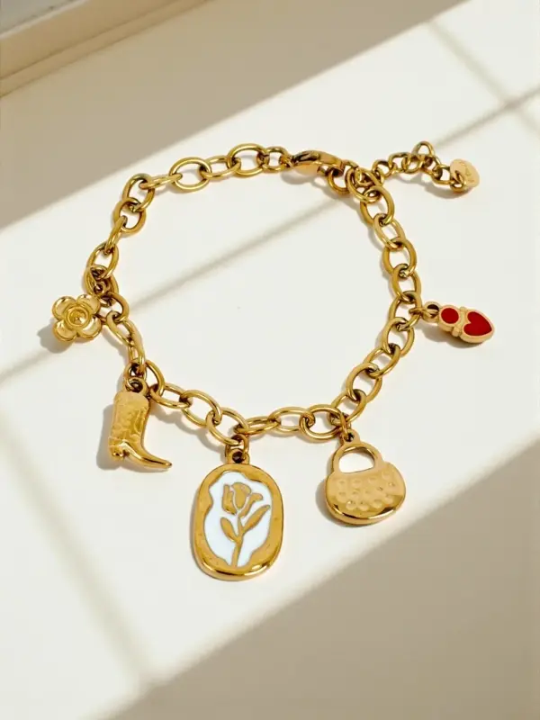 Resti Zapestnica z medaljonom Aurelia Fiorenza