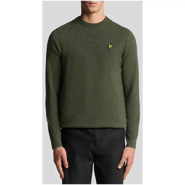Lyle & Scott Zelen pulover Lyle &amp; Scott