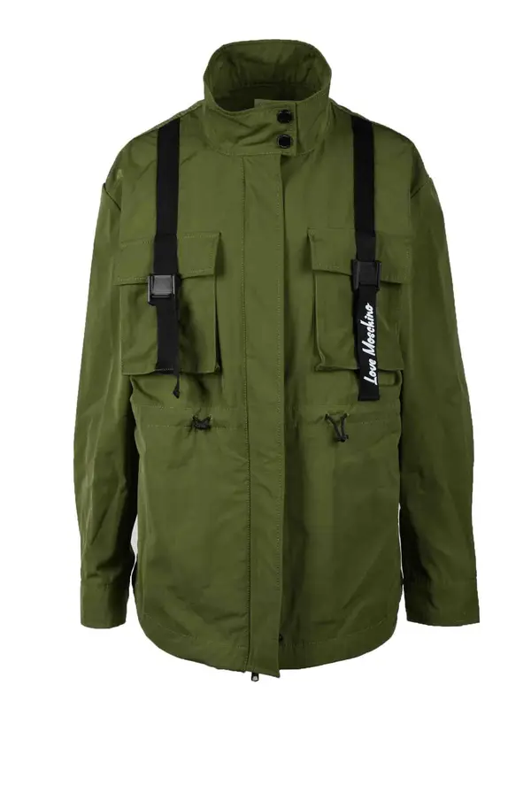 Love Moschino Zelena jakna Love Moschino