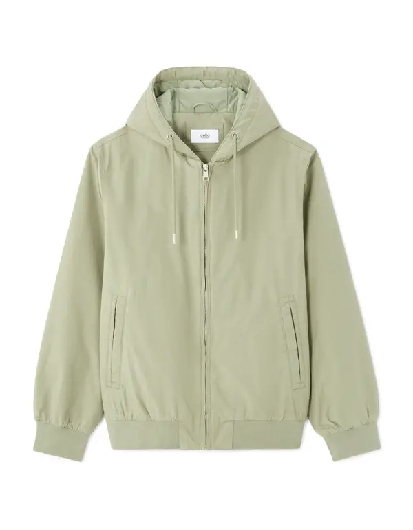 Celio Zelena moška jakna Celio Jacket Nuleag