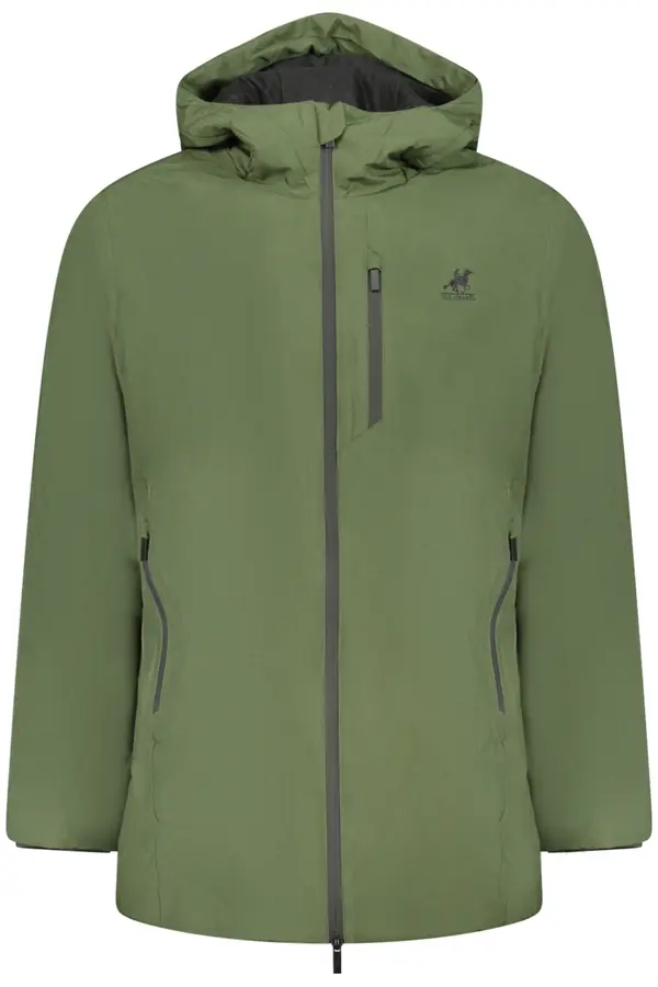 U.S. GRAND Zelena moška jakna s kapuco