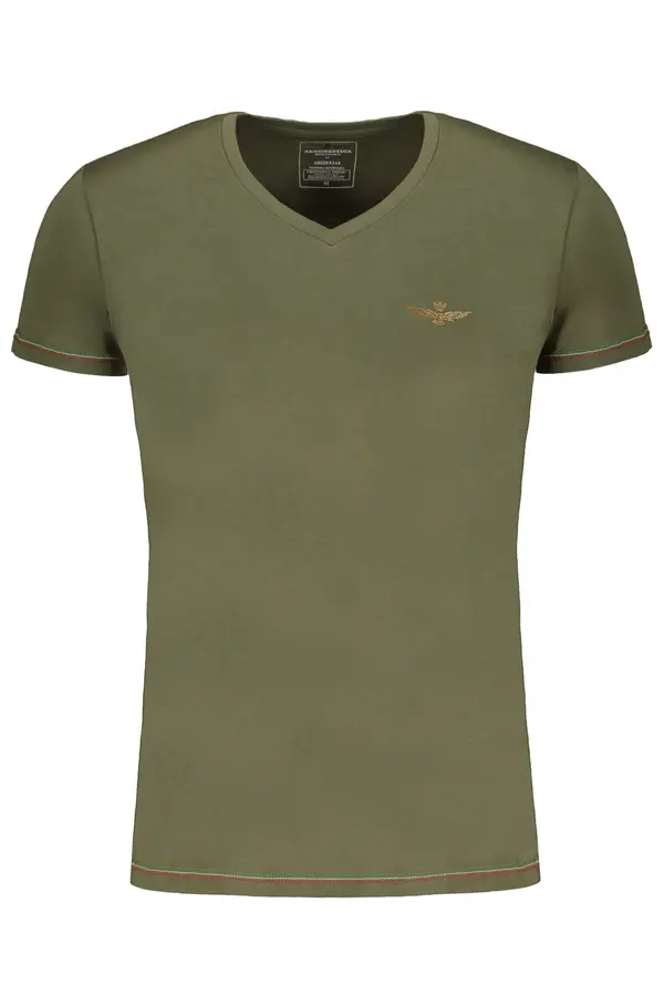 Aeronautica Militare Zelena moška majica Aeronautica Militare