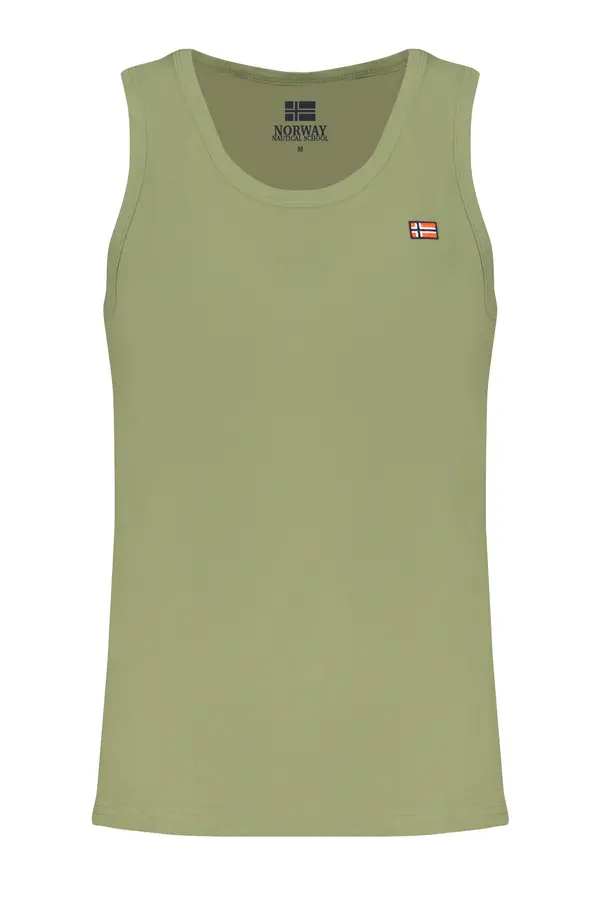 NORWAY 1963 Zelena moška majica brez rokavov NORVEŠKA 1963